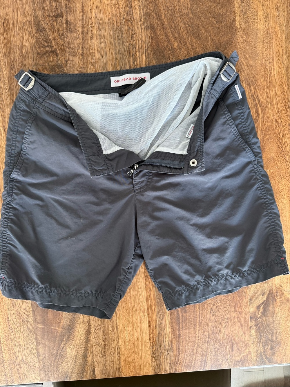 Orlebar Brown Grey Bulldog Swim Shorts